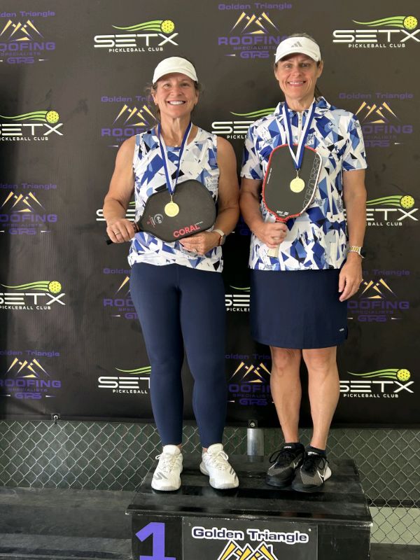 Two long days of pickleball for the Garth House. Shared the podium with a group of fantastic people.