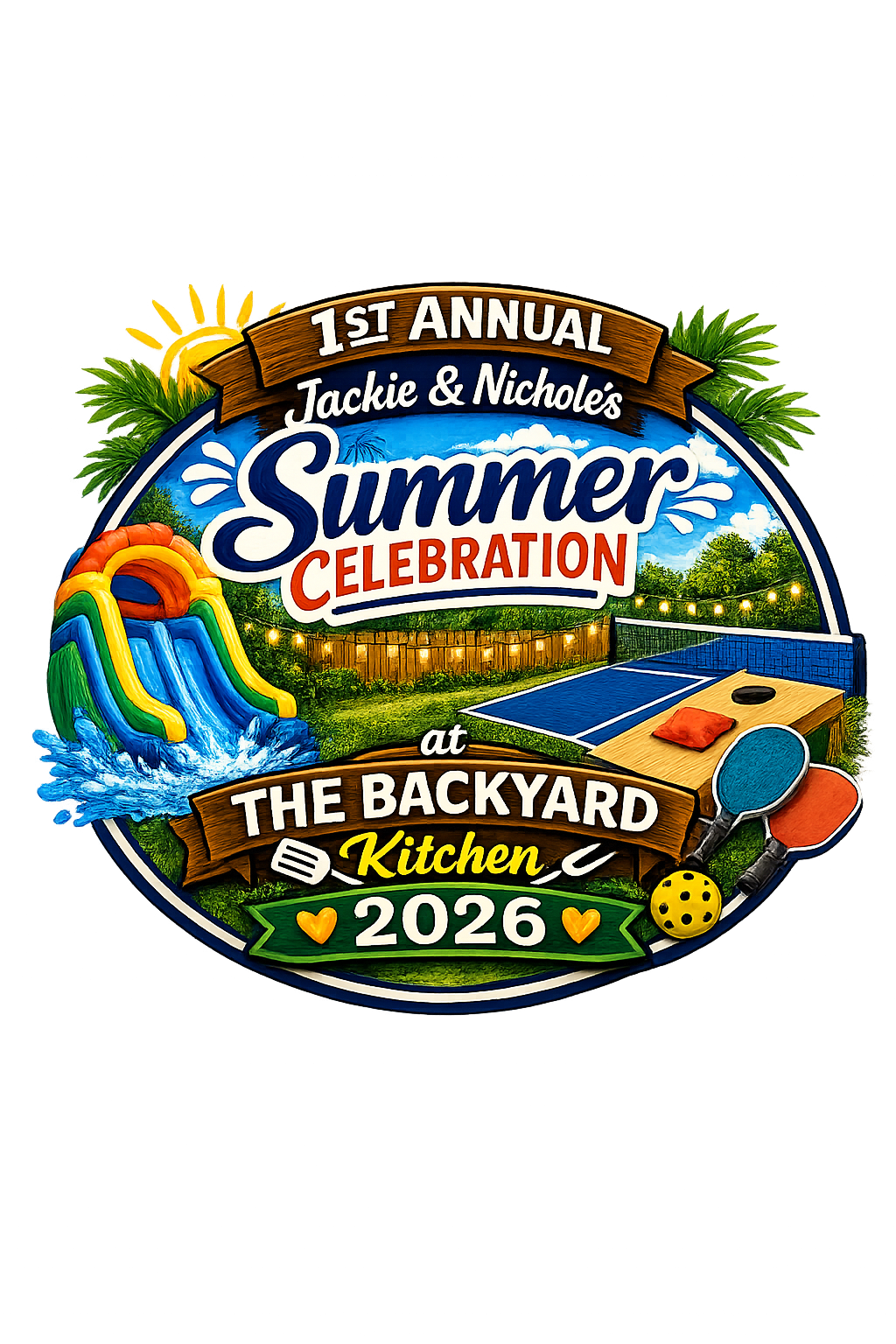 Jackie & Nichole's Summer Celebration Mixed